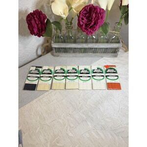 Lot of 7 Vintage Coats & Clark Boiltex Stretch Lace Seam Binding 3yds Art 94